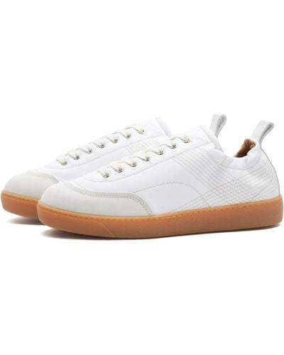 Dries Van Noten Leather Sneakers - White