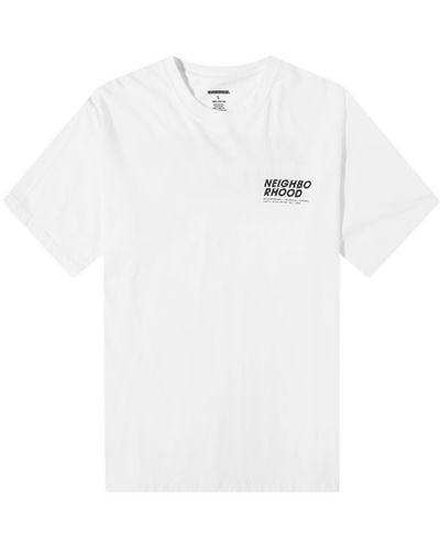Neighborhood 20 Printed T-Shirt - White