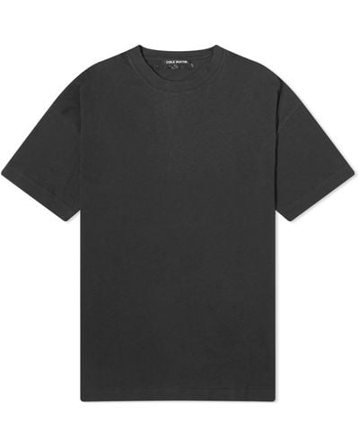 Cole Buxton Distressed Lightweight T-Shirt - Black