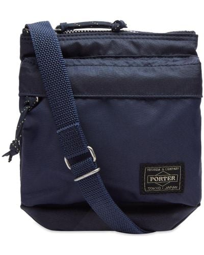 Porter-Yoshida and Co Force Shoulder Pouch - Blue