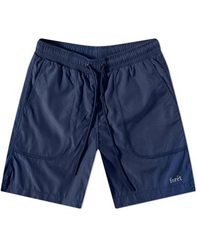 Forét Run Shorts - Blue
