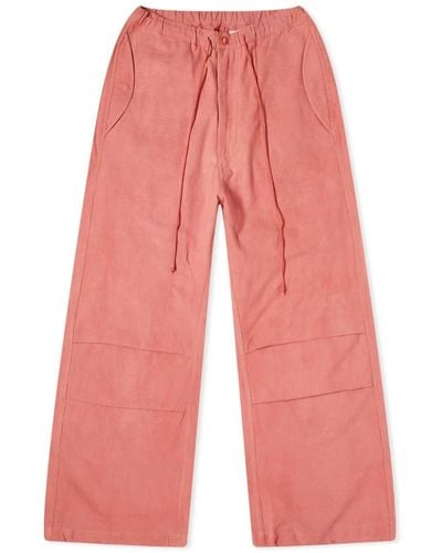 STORY mfg. Paco Cargo Pants - Red