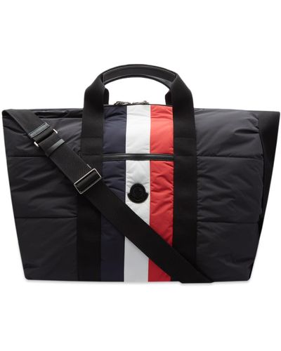 Moncler Bohdan Tricolore Weekend Bag - Black