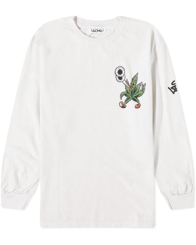 Flagstuff X Lions Nyc Long Sleeve T-Shirt - White
