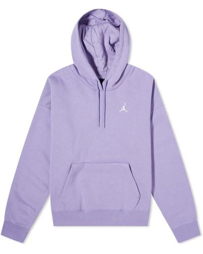 Nike Brooklyn Fleece Hoodie - Purple