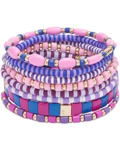 Roxanne Assoulin Color Therapy Bracelets Set - Purple