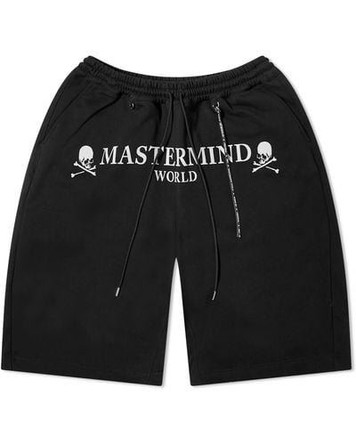 MASTERMIND WORLD Jersey Easy Shorts - Black