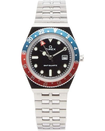 Timex Q Diver Gmt Watch - Metallic