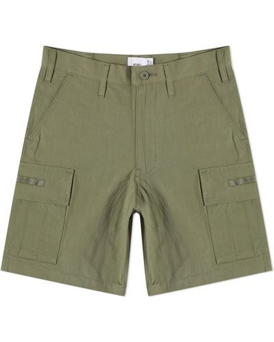 WTAPS 21 Nylon Cargo Shorts - Green
