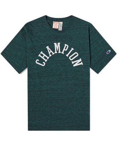 Champion University Logo T-Shirt - Green
