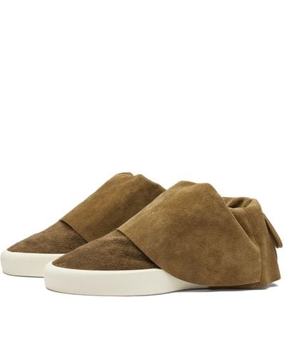 Fear Of God 8Th Moc Low Suede Trainers - Brown