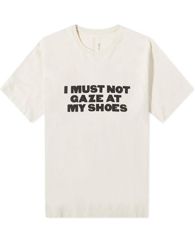 Magic Castles Shoe Gaze T-Shirt - White
