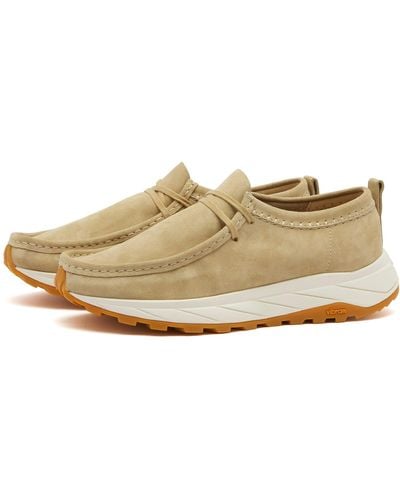 Clarks Wallabee Eden Lo Trainers - Natural