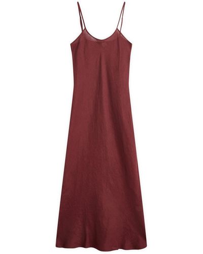 Baserange Dydine Midi Dress - Red