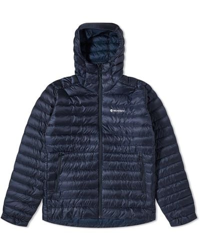 MONTANÉ Anti-Freeze Hooded Down Jacket - Blue