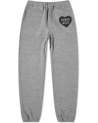 Human Made Heart Sweat Pants - Gray