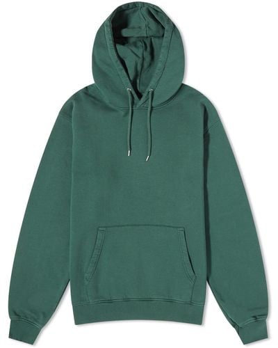COLORFUL STANDARD Classic Organic Popover Hoodie - Green