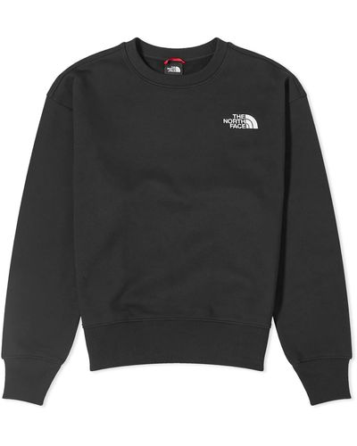 The North Face Essential Crew Sweat - Black