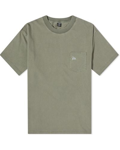PATTA Basic Washed Pocket T-shirt - Green