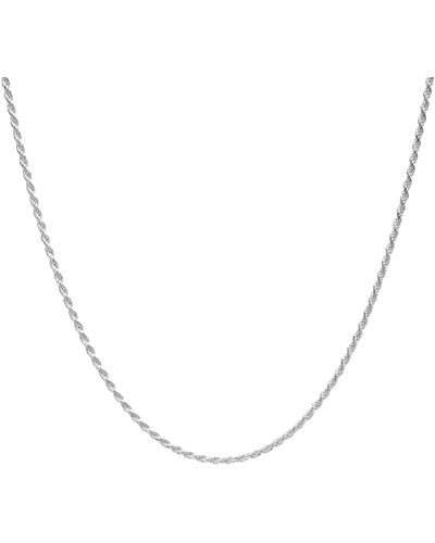 Miansai Rope Chain Necklace - Metallic