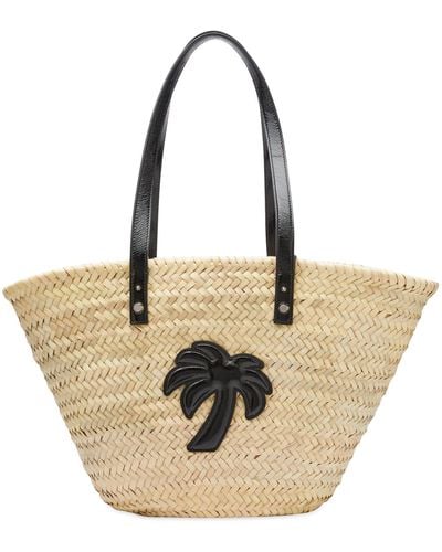 Palm Angels Bucket Bag - Natural