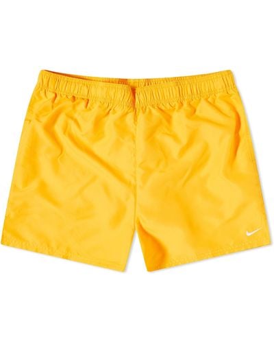 Nike Swim Essential 5" Volley Shorts - Yellow