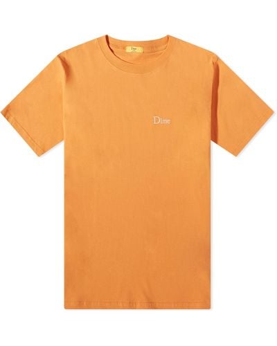 Dime Classic Logo T-Shirt - Orange