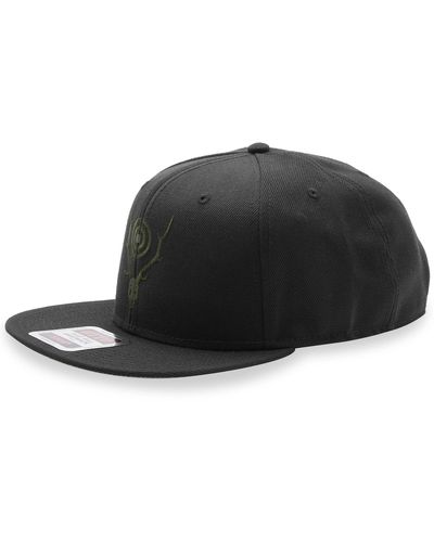 South2 West8 S&T Embroidered Baseball Cap - Black