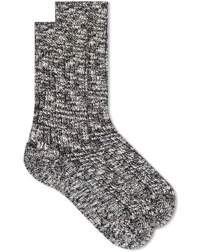 Birkenstock Cotton Slub Sock - Gray