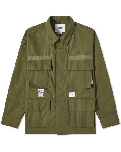 WTAPS 13 Shirt Jacket - Green