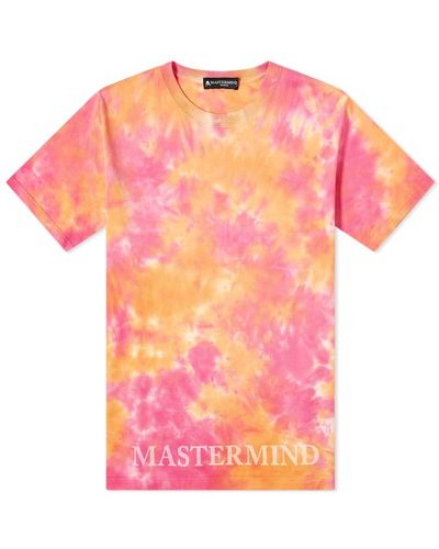 MASTERMIND WORLD Tie Dye T-shirt - Pink