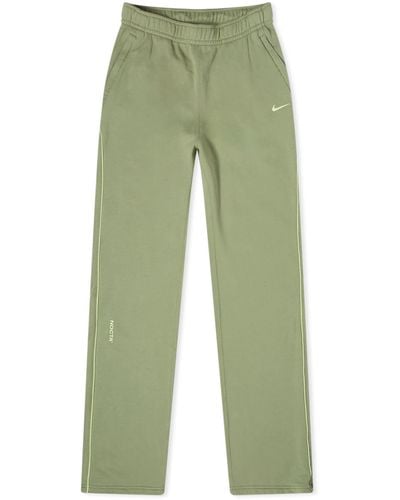 Nike X Nocta Cardinal Stock Open Hem Fleece Pant - Green