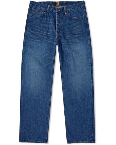 Human Made Straight Denim Jeans - Blue