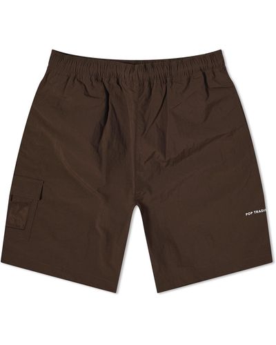 Pop Trading Co. Painter Short - Brown