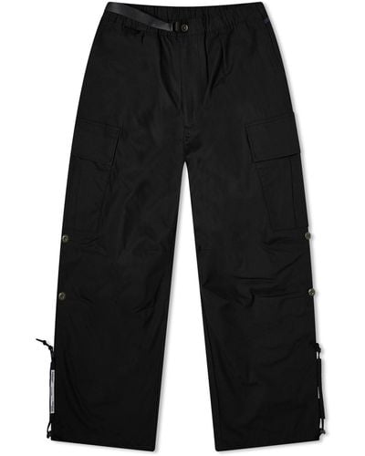 Poliquant Adjustable Length Cargo Pants - Black