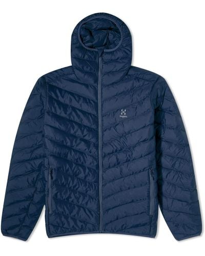 Haglöfs Sarna Mimic Hooded Jacket - Blue