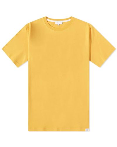 Norse Projects Niels Standard T-Shirt - Yellow