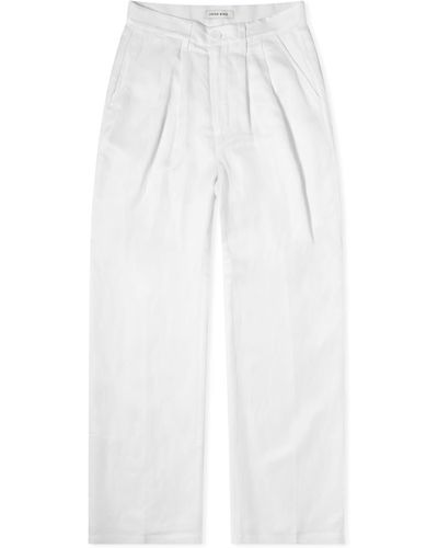 Anine Bing Carrie Pant - White