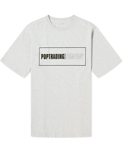 Pop Trading Co. Pop This Head T-Shirt - Grey