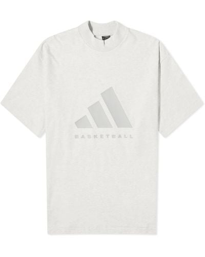 adidas Basketball T-Shirt - White