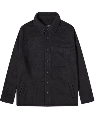 Kavu Shuksan Pile Fleece Overshirt - Black
