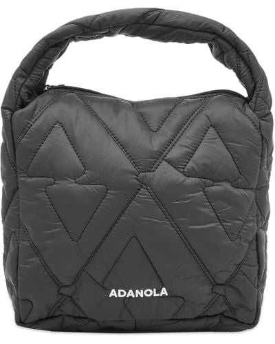 ADANOLA Quilted Mini Bag - Black