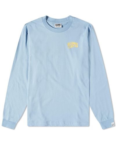 BBCICECREAM Long Sleeve Small Arch Logo T-Shirt - Blue