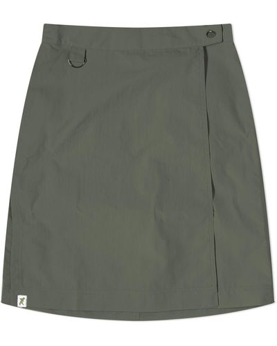 Peachy Den Mimi Midi Skirt - Green