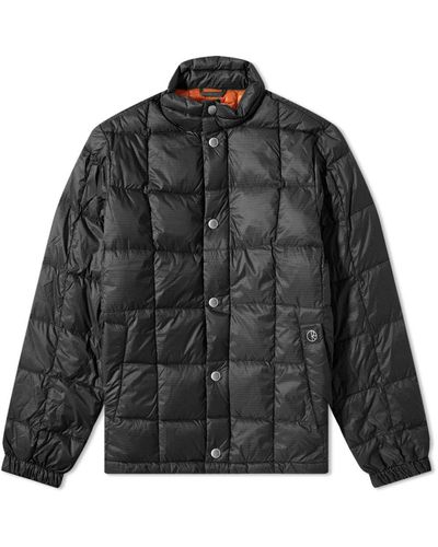POLAR SKATE Lightweight Puffer Jacket - Black
