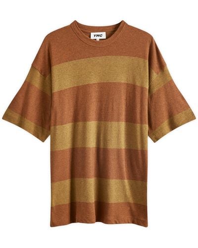 YMC Triple T-Shirt - Brown