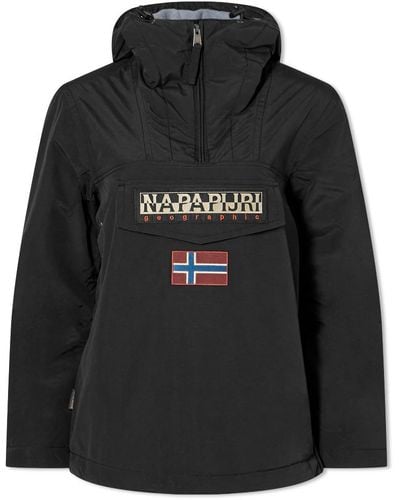 Napapijri Rainforest 5 Pullover Jacket - Black