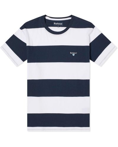 Barbour Whalton Stripe T-Shirt - Blue