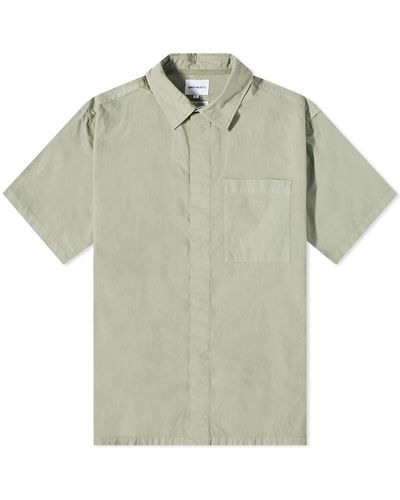 Norse Projects Ivan Typewriter Shirt Sunwashed - Green