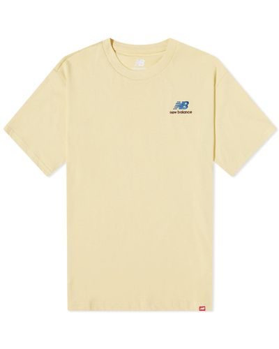 New Balance Nb Essentials Embroidered T-shirt - Multicolor